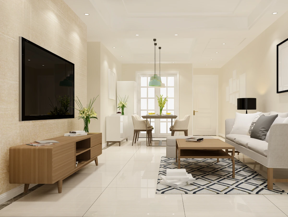 Living Room Interiors in Bangalore