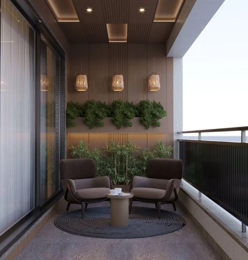 Balcony Interiors Design