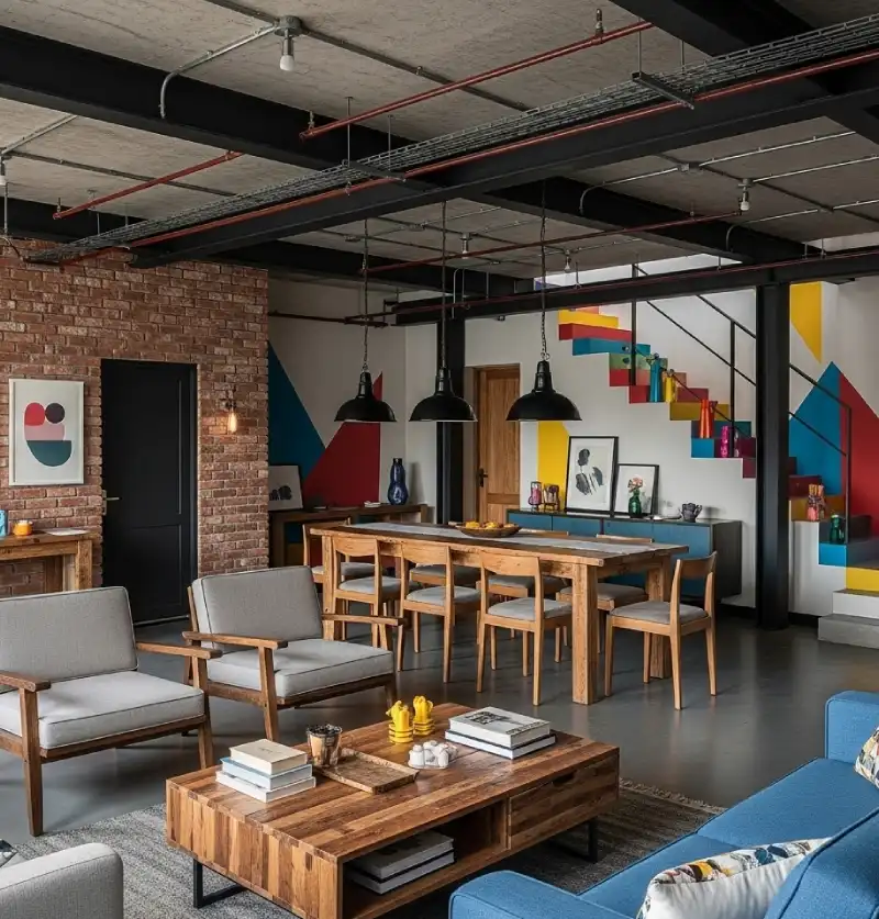 Industrial interior Design in bangalore